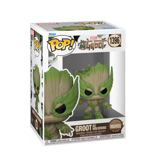 Funko Pop! Marvel - We Are Groot - Groot As Wolverine 1396