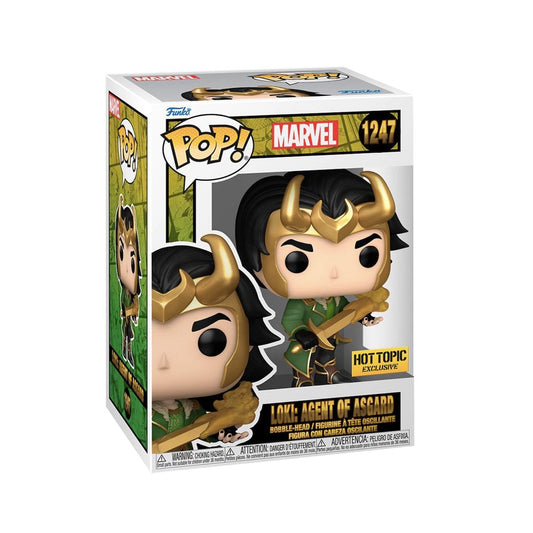 Funko Pop! Marvel - Loki Agent of Asgard 1247 (Hot Topic Exclusive)