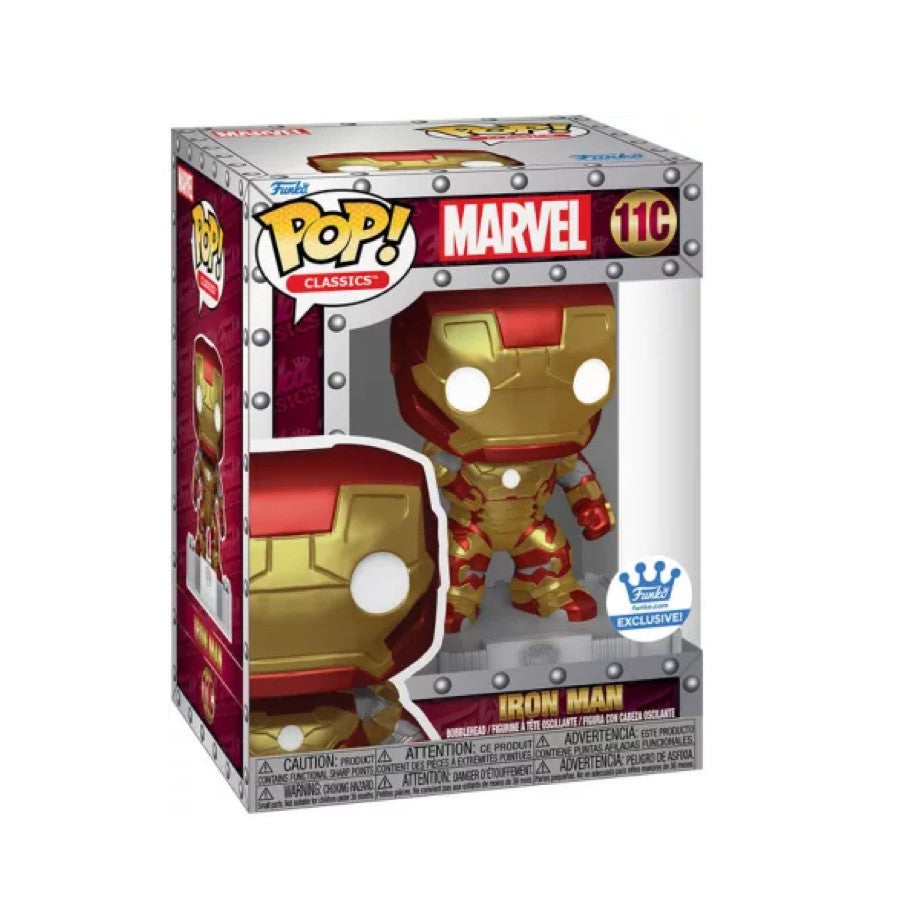 Funko Pop! Marvel - Iron Man Classic (Funko Exclusive)