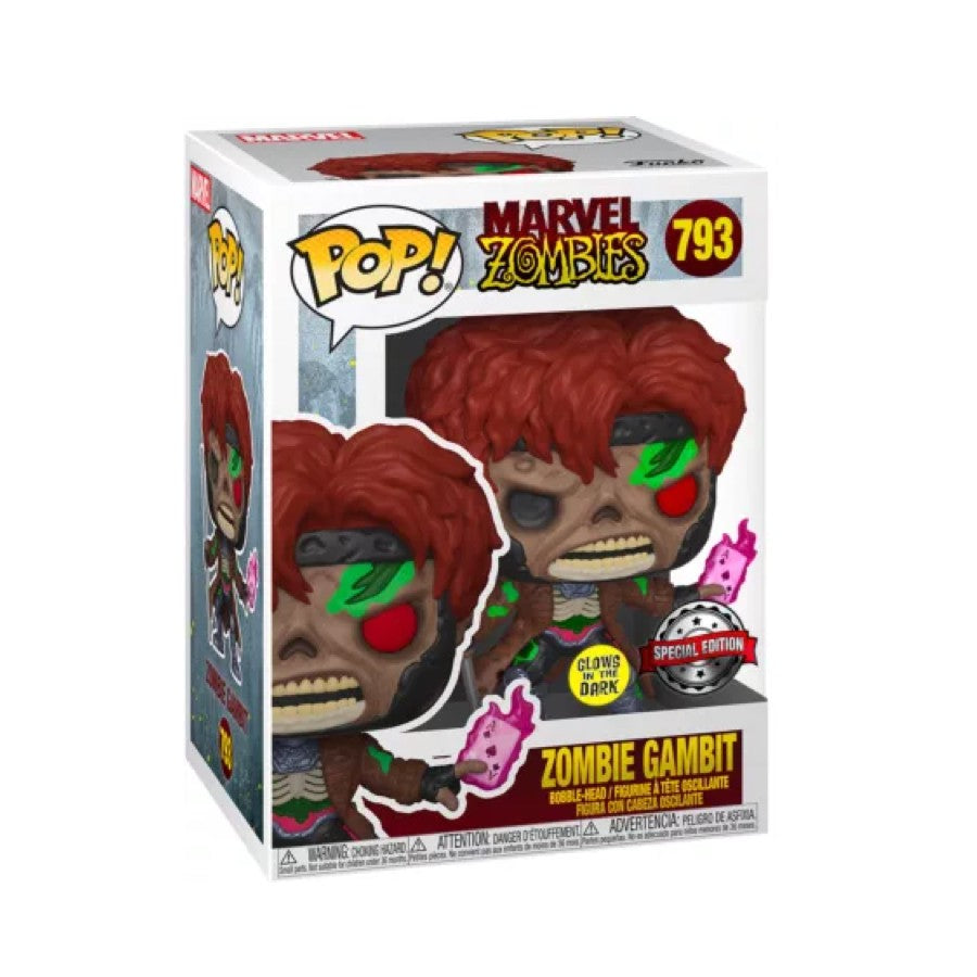 Funko Pop! Marvel - Zombie Gambit Glow In The dark (Special Edition)