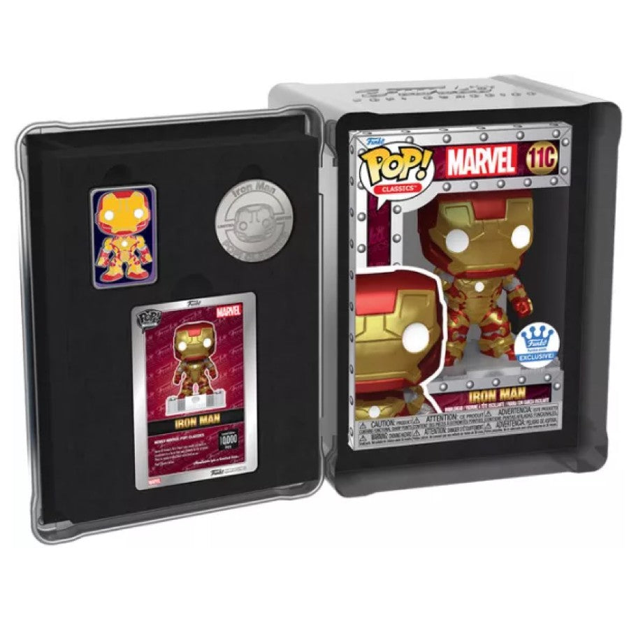 Funko Pop! Marvel - Iron Man Classic (Funko Exclusive)