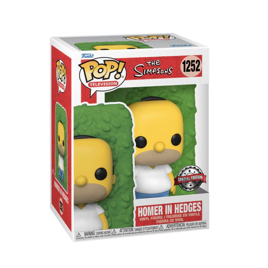 Funko Pop! The Simpsons - Homer In Hedges 1252 (Special Edition)