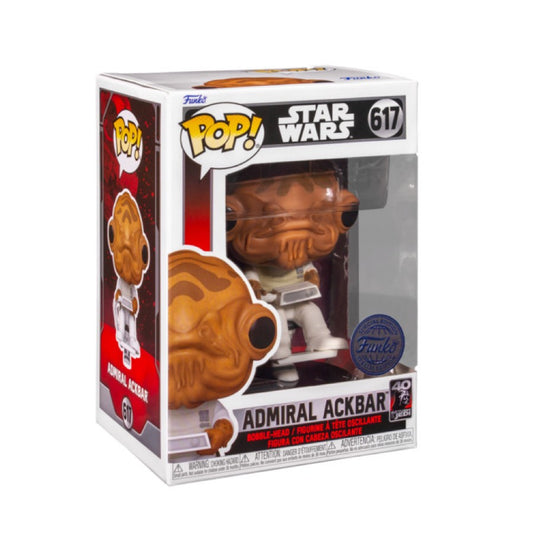 Funko Pop! Star Wars - Admiral Akbar 617 (Special Edition)