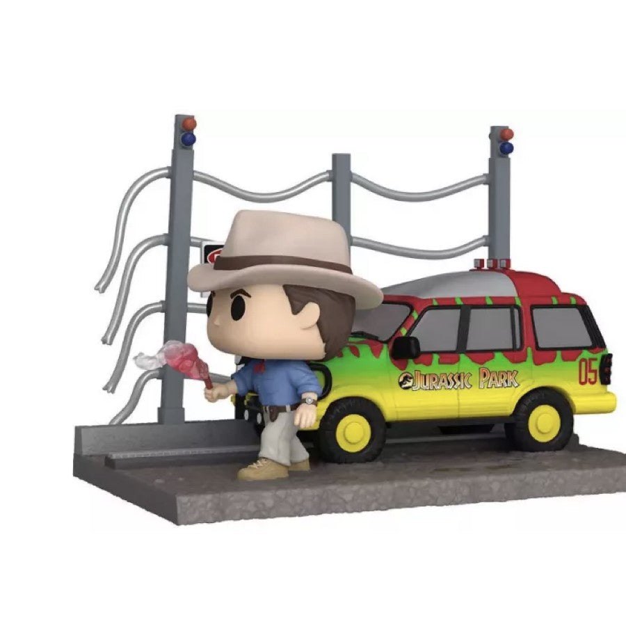 Funko Pop! Jurassic Park - T Rex Breakout - Dr Alan Grant 1382 (Special Edition)