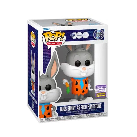Funko Pop! Warner Bros - Bugs Bunny as Fred Flintstone 1259 Summer Convention 2023 (Limited edition)