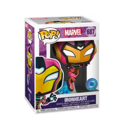 Funko Pop! Marvel - IronHeart 687 (Pop in a box exclusive)
