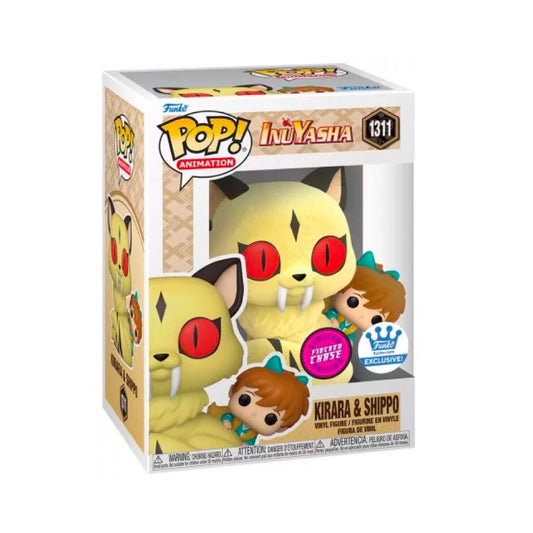 Funko Pop! InuYasha - Kirara & Shippo 1311 Flocked Chase (Funko exclusive)