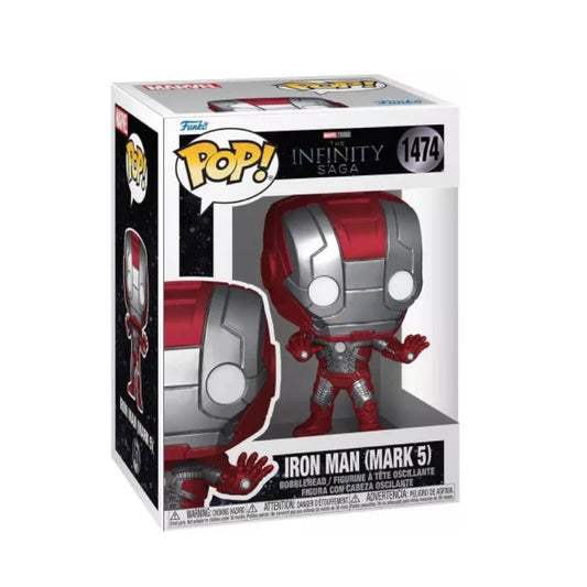Funko Pop! Marvel - Iron Man ( Mark 5 ) 1474