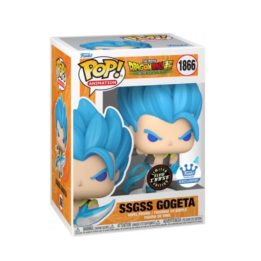 Funko Pop! Dragon Ball Z - SSGSS Gogeta Chase GITD 1866 (Funko Exclusive)