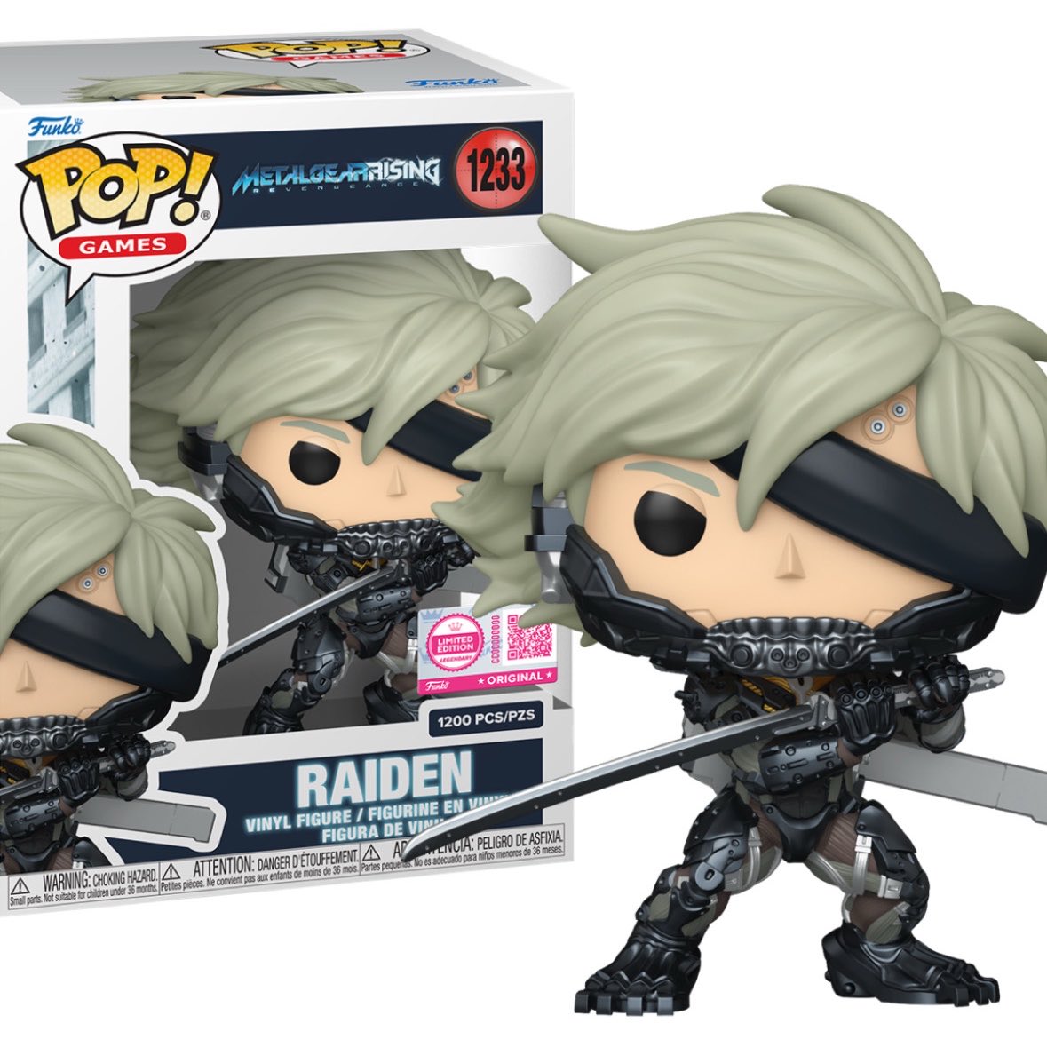 Funko Pop! Raiden 1200 pcs