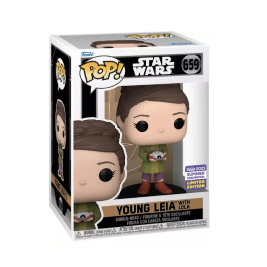 Funko Pop! Star Wars - Young Leia with Lola Summer Convention 2023 (Limited Edition)