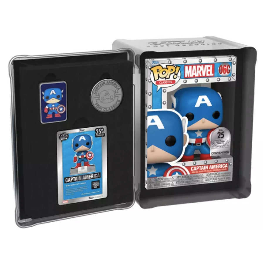 Funko Pop! Marvel - Captain America 25 Th anniversary (Limited Edition 25.000Pcs)