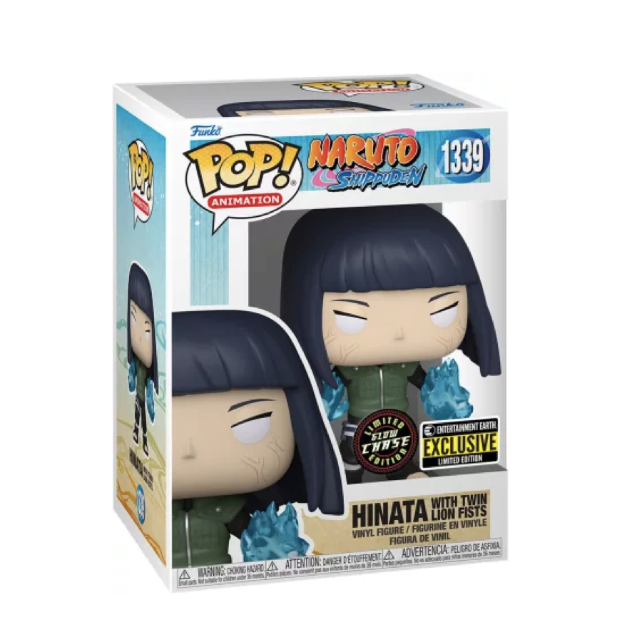 Funko Pop! Naruto - Hinata Chase Glow In The Dark 1339 (Entertainment Exclusive)