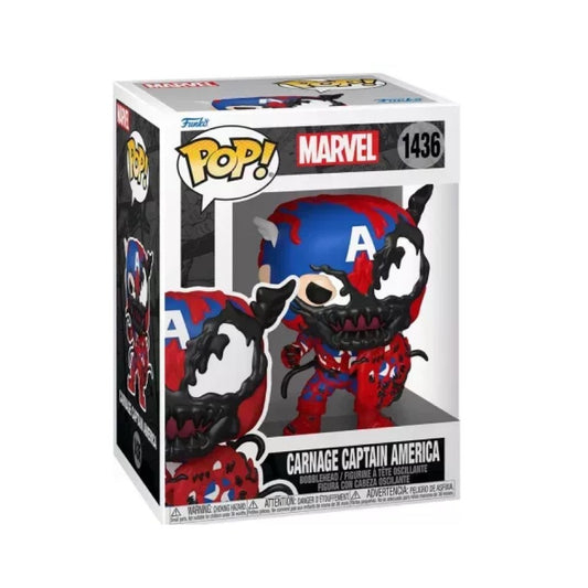 Funko Pop! Marvel - Carnage - Captain America 1436