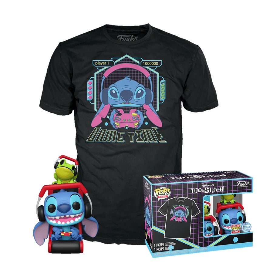 Funko Pop! T-Shirt Stitch & Pop Gamer Stich 1564