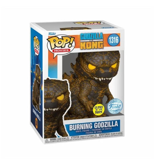 Funko Pop! Godzilla vs Kong - Burning Godzilla glow In The Dark 1316 (Special edition)