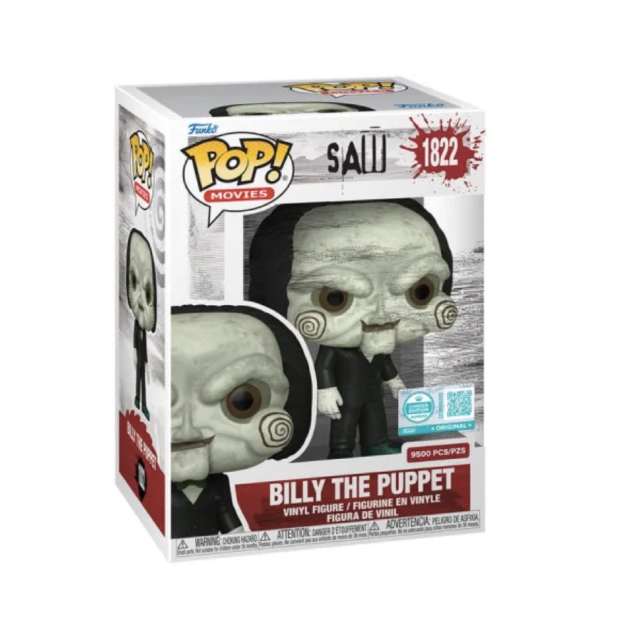Funko Pop! Saw - Billy The Puppet 1822 (Limited 9.500Pcs)