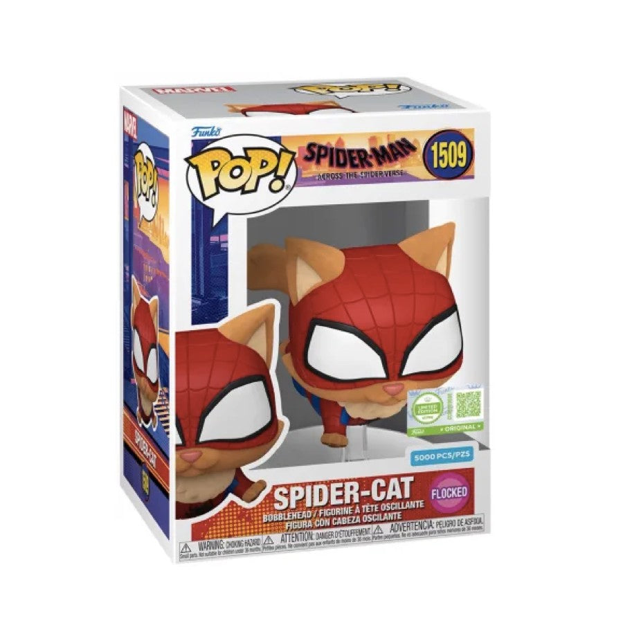 Funko Pop! Spider Man - Spider Cat Flocked 1509 (Limited Edition 5.000 Pcs)