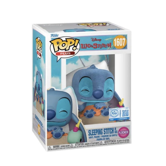 Funko Pop! Disney - Sleeping Stitch in Box Flocked (Special Edition)