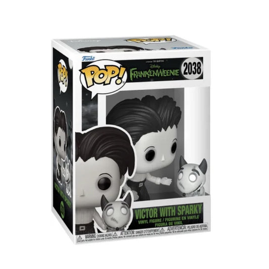 Funko Pop! Frankewennie - Victor With Sparky 2038