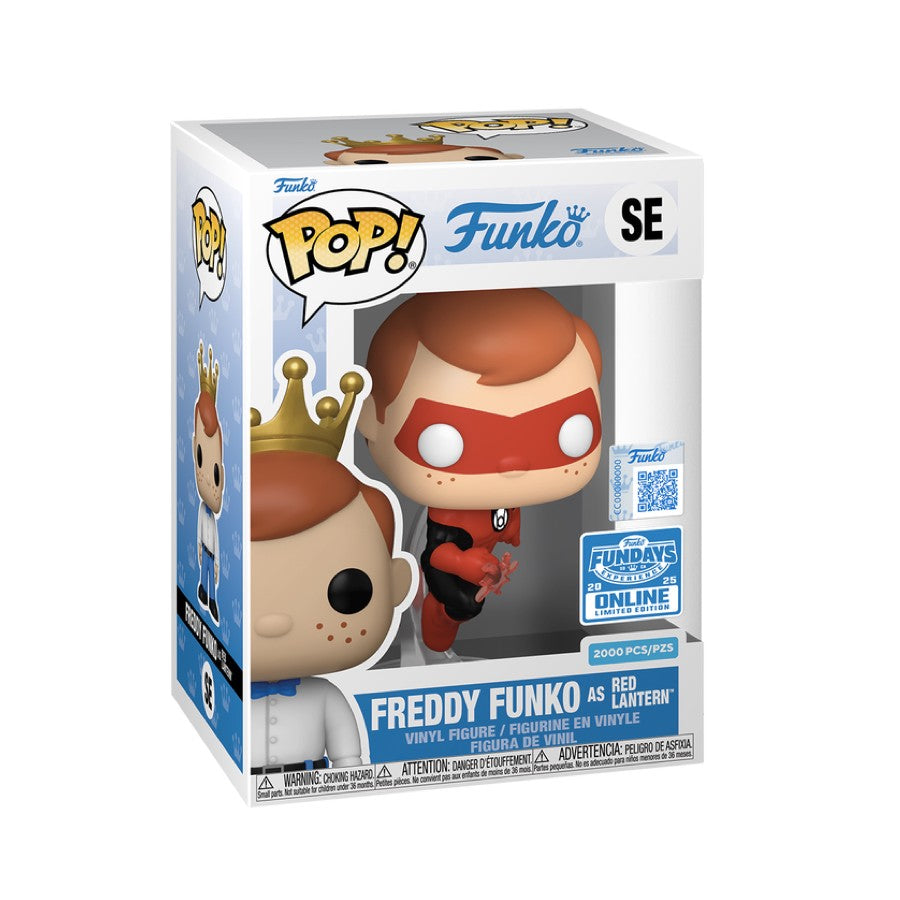 Funko Pop! Freddy Funko As Red Lantern Fundays Online (Limited 2.000Pcs)