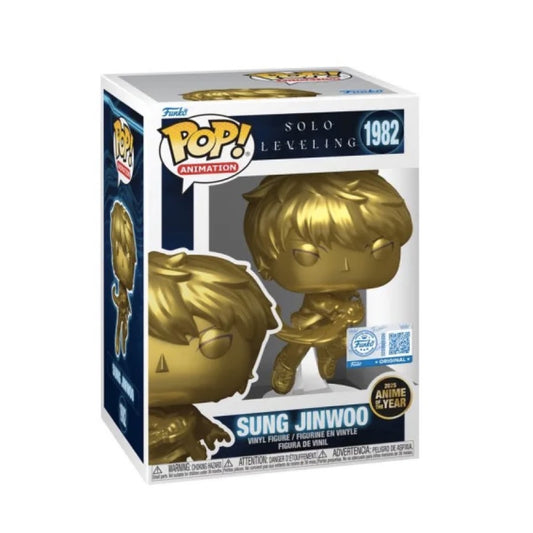 Funko Pop! Solo Levening - Sung Jinwoo 1982 Anime OF The Year (Special Edition)