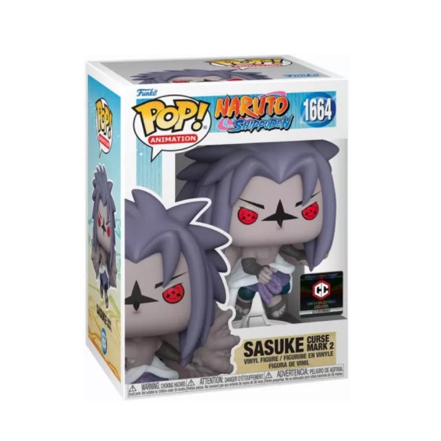 Funko Pop! Naruto - Sasuke Curse Marks 2 (Chalice exclusive )