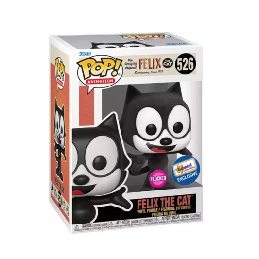Funko Pop! Felix The Cat Flocked 526 (Gemini Exclusive)