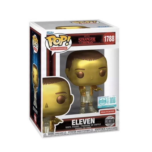 Funko Pop! Stranger Things - Eleven Gold Metallic 1788 (Supreme Limited Edition 9.500 Pcs)