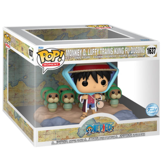 Funko Pop! One Piece - Monkey D. Luffy Trains Kung Fu Dugong  1637 (Special Edition)