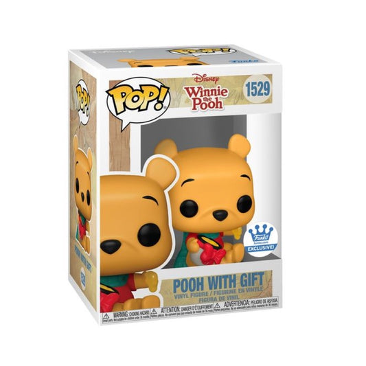 Funko Pop! Disney - Winnie The Pooh With Gift 1529 (Funko Exclusive)