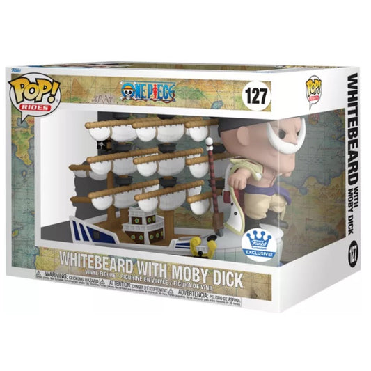 Funko Pop! One Piece - Whitebeard With Moby Dick 127 (Funko Exclusive)