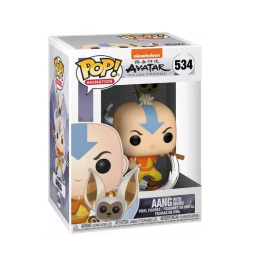 Funko Pop! Avatar - Aang With Momo 534