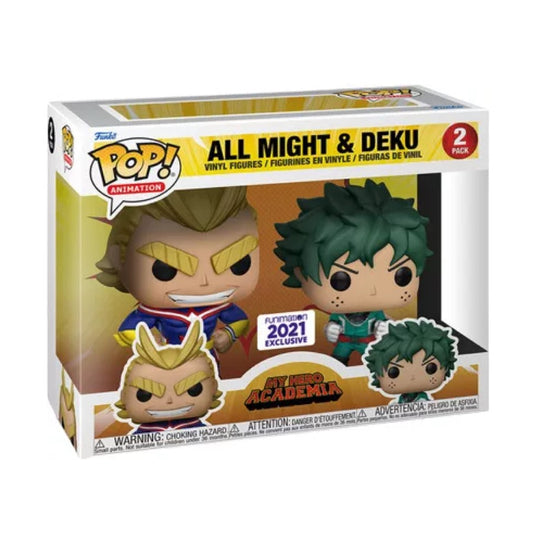 Funko Pop! My Hero Academia - All Might & Deku (Funimation 2021 Exclusive)