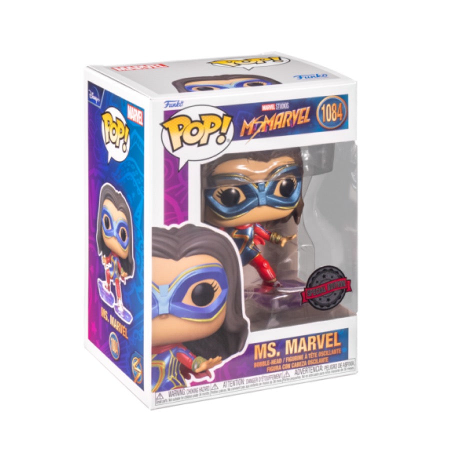 Funko Pop! Marvel - Miss Marvel 1084 (Special Edition)