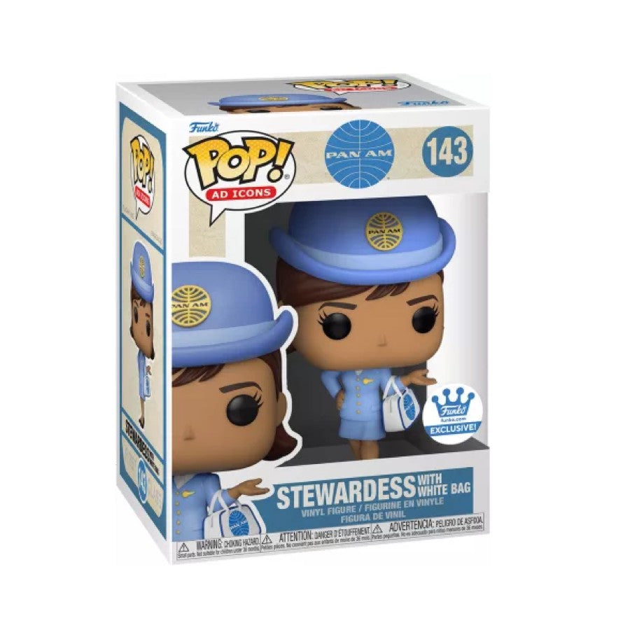 Funko Pop! Stewardess with white bag (Funko Exclusive)