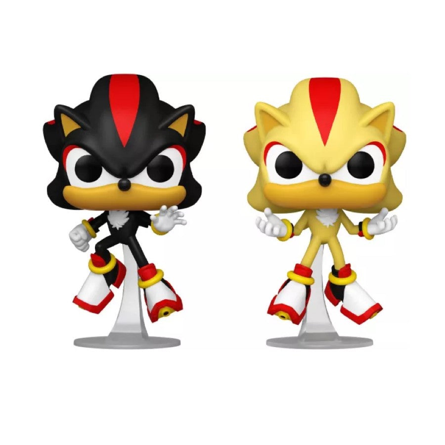 Funko Pop! Sonic - SHADOW AND SUPER SHADOW (GLOW)(Special Edition)
