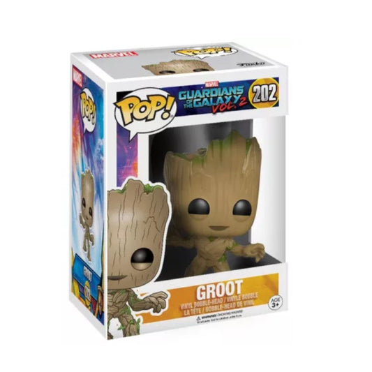 Funko Pop! Marvel - Guardians Of The Galaxy - Groot 202