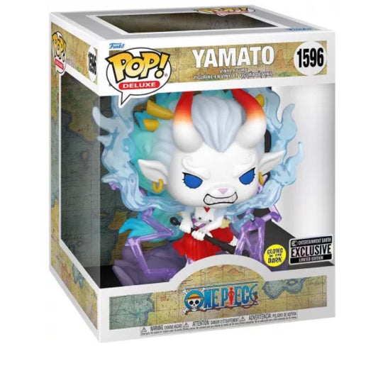 Funko Pop! One Piece - Yamato Beast Form glow In The Dark 1596 (Entertainment Earth Exclusive)