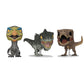 Funko Pop! Jurrasic Park - Therizinosaurus / Gigantosaurus / T.Rex 3 Pack