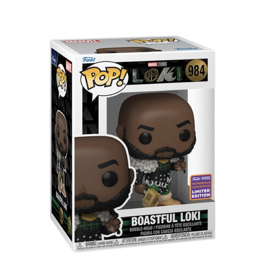 Funko Pop! Marvel - Boastful Loki 984 wondrous Convention 2022 (Limited Edition)