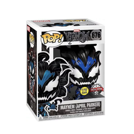 Funko Pop! Marvel - Mayhem (April parker) Glow In The Dark 676 (Special Edition)