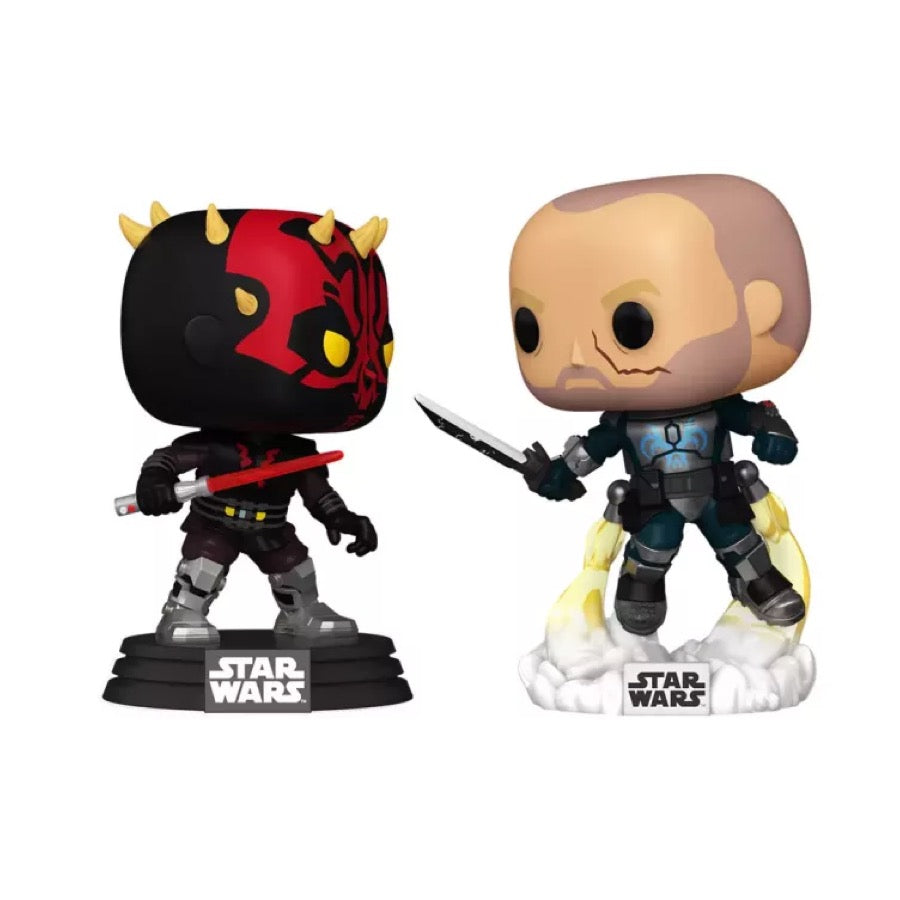 Funko Pop! Star Wars - Darth Maul vs Pre Vizsla (Gamestop Exclusive)