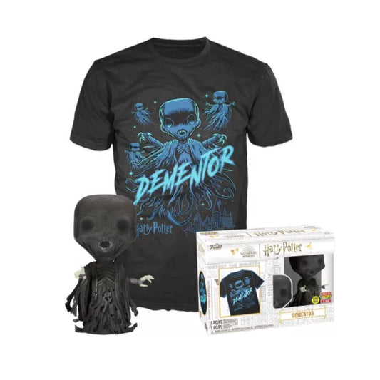 Funko Pop! Harry Potter - Dementor GITD et T-Shirt