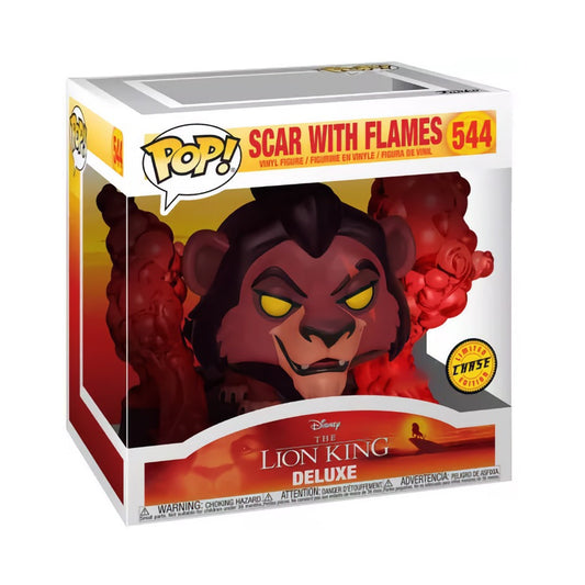 Funko Pop! Disney - Scar With Flames Chase 544 boite abimée
