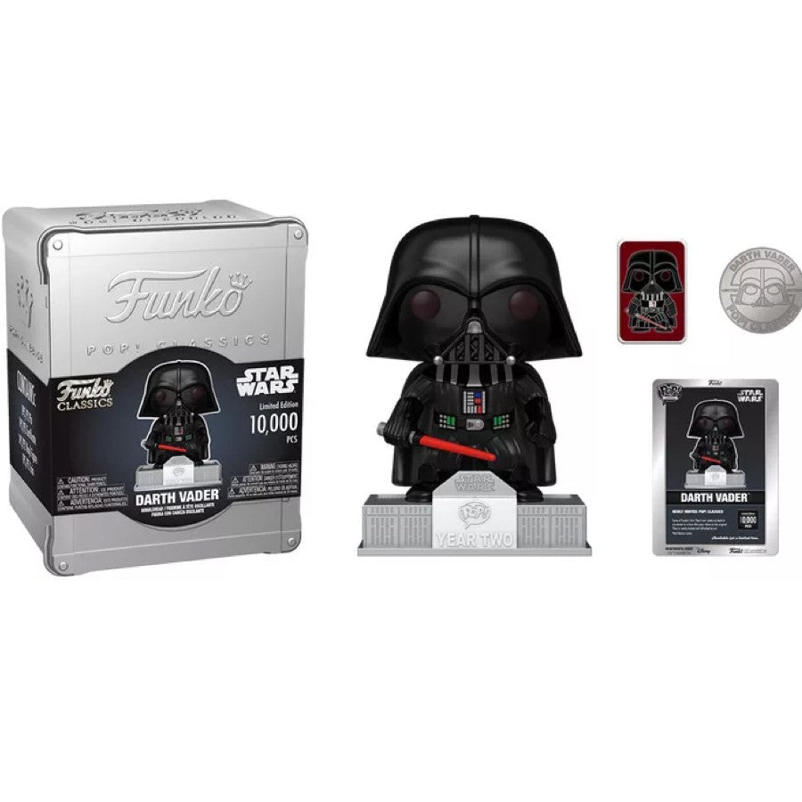 Funko Pop! Star Wars - Darth Vader 25 Th Anniversary Classic (10 000 Limited Edition)