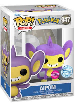 Funko Pop! Pokemon - Aipom Flocked 947 (Special Edition)