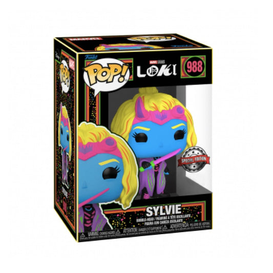 Funko Pop! Marvel - Loki - Sylvie Blacklight 988 (Special Edition)