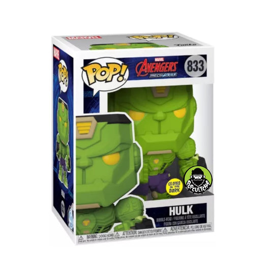 Funko Pop! Marvel - Hulk Glow In The Dark 833 (Popcultcha Exclusive)
