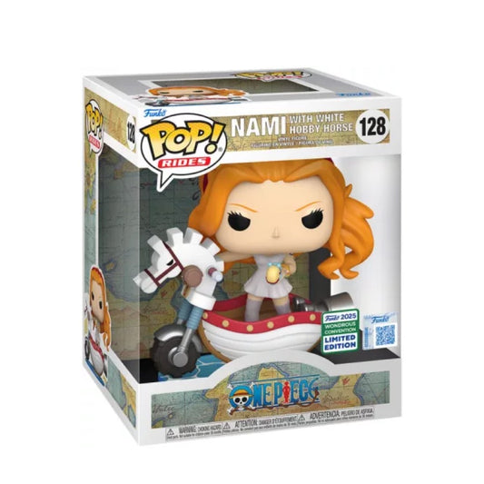 Funko Pop! One Piece - Nami With Hobby Horse 128 Summer Convention 2025 (Limited Edition)